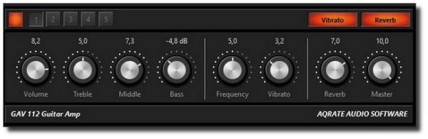GAV-112 Vintage Guitar Amp Plugin